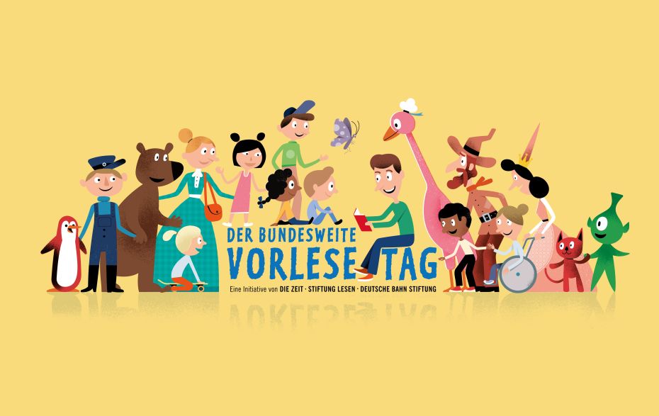 Plakat: Vorlesetag 2025 Plakat: Vorlesetag 2025