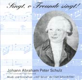 Foto: CD Cover Singt, o Freunde singt Booklett