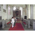 Foto: einzelne Teilnehmer in der Kirche