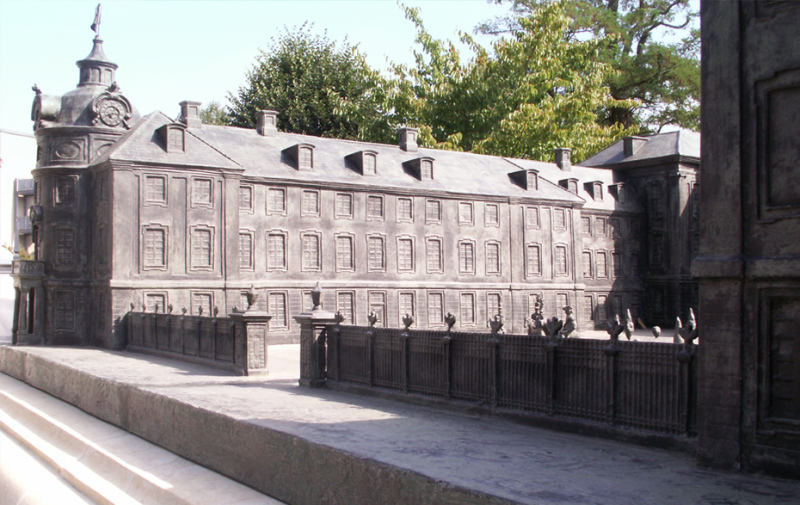 Foto: Schlossmodell Details Foto: Schlossmodell Details