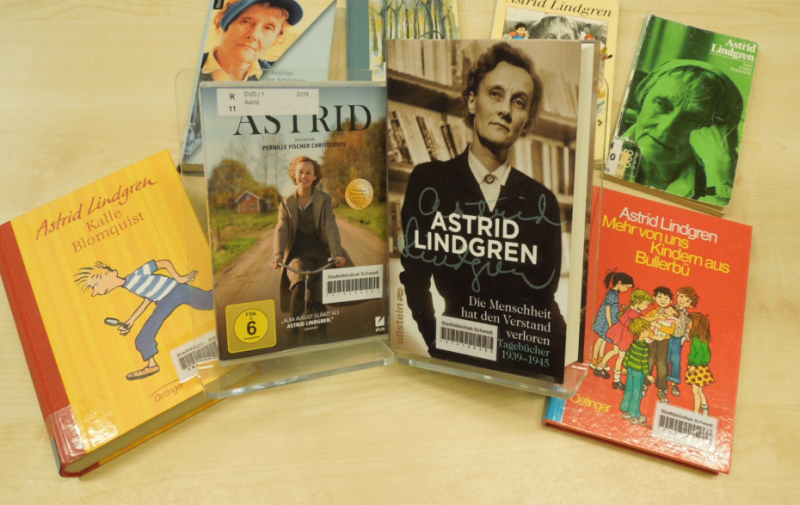 Foto: Astrid Lindgren Bücher und DVD Foto: Astrid Lindgren Bücher und DVD