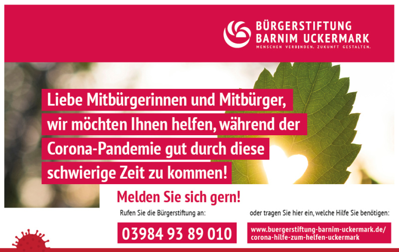Grafik: Text mit der Aufforderung sich zu melden Grafik: Text mit der Aufforderung sich zu melden