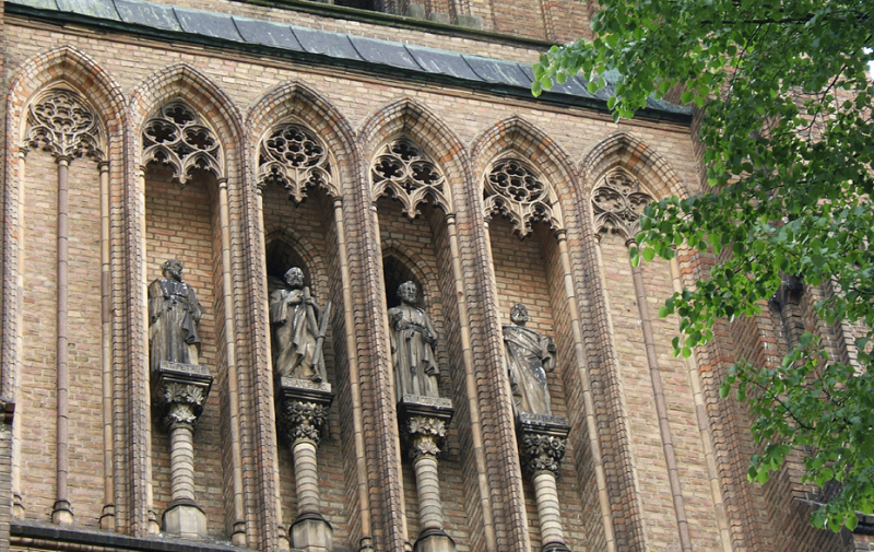 Photo: Part of the Marienkirche in Chojna Photo: Part of the Marienkirche in Chojna