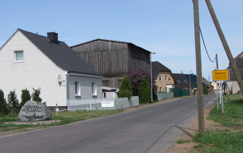 Foto: Blick in den Schwedter Ortsteil Gatow Foto: Blick in den Schwedter Ortsteil Gatow