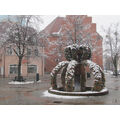Foto vom 29. März 2013: Osterkrone mit Schneehaube Foto vom 29. März 2013: Osterkrone mit Schneehaube
