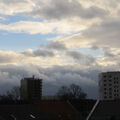 Foto vom 16. März 2014: Wolkenbild über den Dächern Foto vom 16. März 2014: Wolkenbild über den Dächern