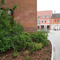Foto vom 2. Mai 2014: neu gestaltetes Umfeld der evangelischen Kirche Foto vom 2. Mai 2014: neu gestaltetes Umfeld der evangelischen Kirche