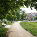 Foto vom 6. Mai 2014: Weg in den Stadtpark Foto vom 6. Mai 2014: Weg in den Stadtpark