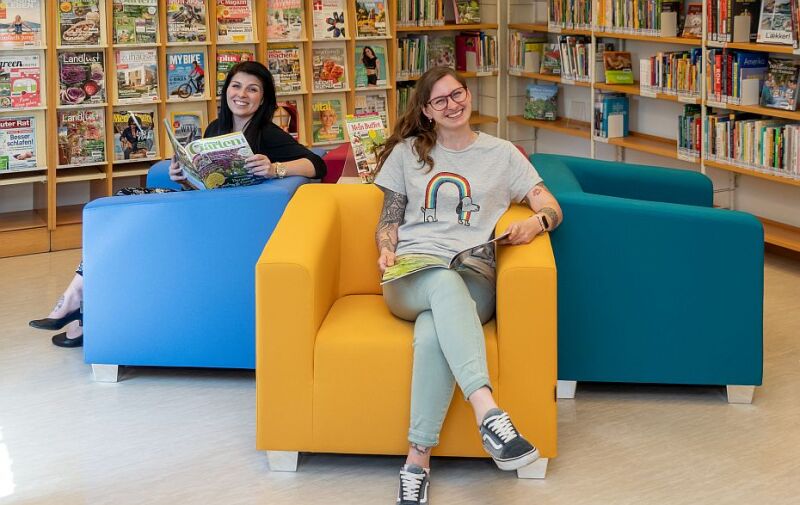 Foto: Lese-Lounge Foto: Lese-Lounge