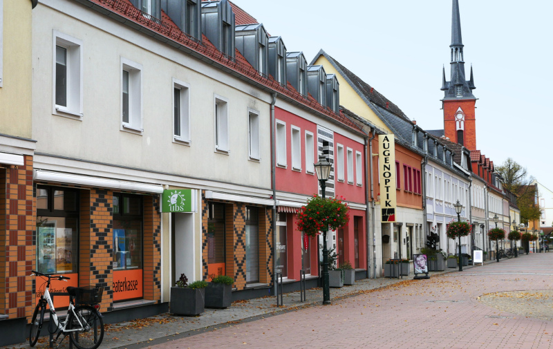 Foto: Geschäft in der Vierradener Straße